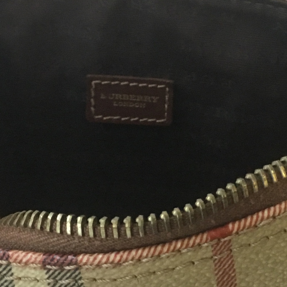 ♦️Burberry  Authentic Nova Check Boston Bowling Satchel Bag - Picture 5 of 5